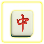 สัญลักษณ์พิเศษรูป อักษรภาษาจีน สีแดง